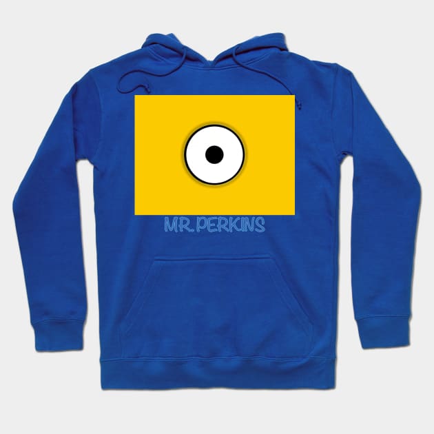 MINION USA DESPICABLE MR.PERKINS Hoodie by LuckYA